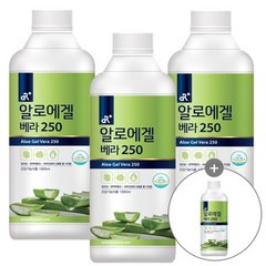 알로에겔 베라 250 오리지널, 1L, 4개