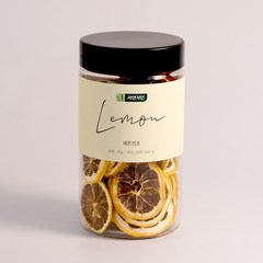 자연지인 간편한 레몬칩 70g 용기형 건조레몬 건레몬 말린레몬 건조과일차, 1개입, 1개