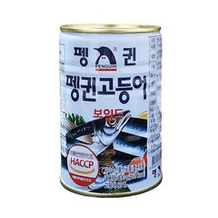 펭귄 고등어 400g x24캔/고등어 통조림, 24캔