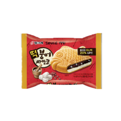 빙그레 떡붕어싸만코 통팥 슈크림 초코 모나카 아이스크림 10개, 70ml