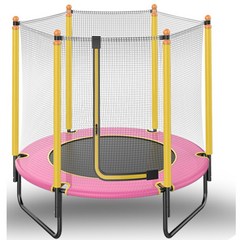 Neiny 원형 트램폴린 점핑 어린이 유아 트램폴린 안전망 방방이 놀이터 실내운동기구 유선소운동