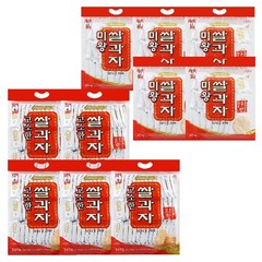 미왕 쌀과자 갓구운맛 250g 5개 + 고소한맛240g 5개 1박스 (10봉), 1개