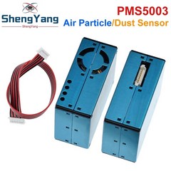 PM2.5 공기 입자 및 먼지 센서 레이저 내부 디지털 출력 모듈 청정기 G5 PMS5003 아두이노용 고정밀, 한개옵션0