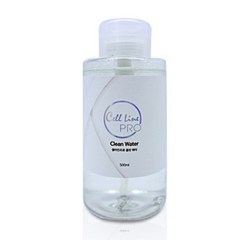 자극없는 셀라인 클린워터 대용량 반영구 속눈썹 왁싱 MTS 전처리제, 500ml, 1개