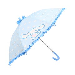 산리오 시나모롤 heart 유아동 우산 살길이 47cm 홀로그램 투명창 여아 캐릭터 우산