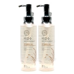 더페이스샵 미감수 브라이트 클렌징오일 150ml+150ml, 리치-중건성