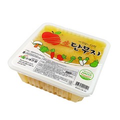 세천팜 반달채 단무지 2.5kg X4개 반달단무지 단무지슬라이스 대용량단무지 얇은단무지 얇무지, 4개