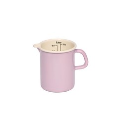 [정품] 리스 번트 계량컵 0.5L 핑크, 1개