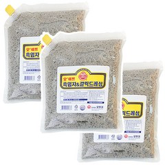 오쉐프 흑임자&갈릭드레싱 1kg x 3개