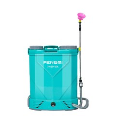 FENGMI 충전식 전동 농약분무기 20L-12V 살포기 방역 소독 압축 고압, 20L-16A, 1개