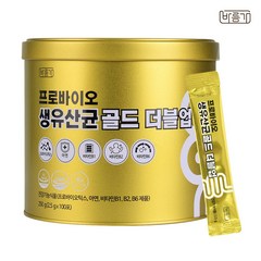 기타 바름가 프로바이오 생유산균 골드 더블업 2.5g x 100포, 1개, 단품없음