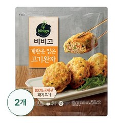 [CJ]비비고 계란옷 입은 고기완자 480g X 2개, 단품