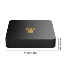 Q96 X1 스마트 TV 박스 Android12 Allwinner H3 쿼드 코어 2.4G WIFI 4K 8K 셋톱 박스 미디어 플레이어 H.265 홈 시어터 Faceboo, [03] 영국 플러그, [01] 4GB 32GB, 영국 4GB 및 32GB, 하나
