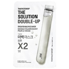 더페이스샵 더솔루션 더블업 미백 마스크시트 10매세트, 10개