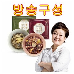 빅마마 빅마마 이혜정의 꽉찬 수제 영양밥 10팩+전복 바다밥 10팩, 10개, 120g