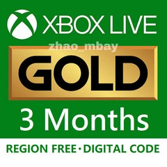 XBOX LIVE 골드 3개월 멤버십 Xbox Series XSONE360, 1개