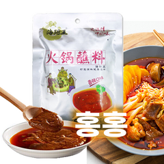 홍홍 중국식품 해기왕 해치왕 훠궈 마라탕 찍먹소스 매운맛, 150g, 1개