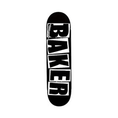Baker 스케이트보드 데크 블랙/화이트 로고 20.6cm 8.1인치