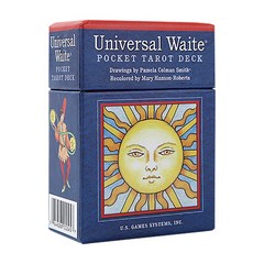 [인터타로] 포켓 유니버셜웨이트 타로카드 Pocket Universal Waite [한글해설서+주머니증정] 직수입정품