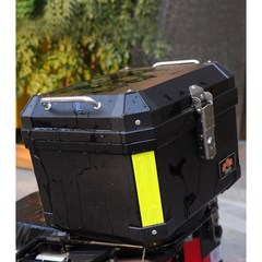 오토바이 탑박스 배달통 트렁크 테일 박스 스쿠터 배달 가방 대형 대용량, 36L 블랙