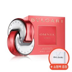 불가리 향수 옴니아 코럴 EDT 65ml + 불가리 쇼핑백, 없음