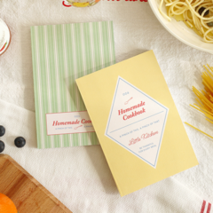 튼튼한 요리 레시피 베이킹 노트 공책 이유식 유아식 레시피북 책, 레모네이드 + 증정품