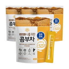 내추럴박스 콤부차 레몬맛 40p, 5g, 40개입, 4개