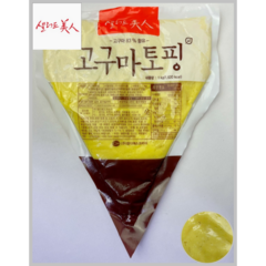 [MDS] 샐러드미인 고구마토핑(고구마무스 크러스트) 1kg(냉장)(피자토핑)_치즈왕자, 3팩, 1kg