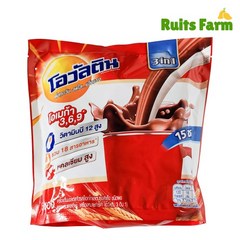 [루츠팜] 태국 오발틴 3in1 코코아 435g(29gX15개) 태국 핫초코 ovaltine cocoa, 15개