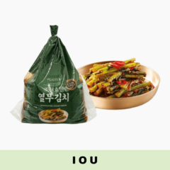 조선호텔김치 열무김치 프리미엄 3kg, 1.5kg, 2개