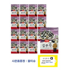 동원 양반 마늘 김부각 50g x 16봉(물티슈 증정), 16개