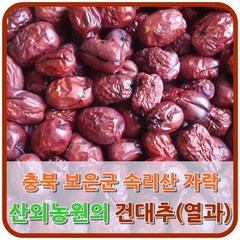 상처있는(B등급) 보은건대추 (혼합 제품) 1kg, kg, 1, 1박스