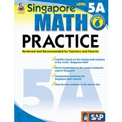 Singapore Math Practice Level 5A Grade 6, Frank Schaffer Publications