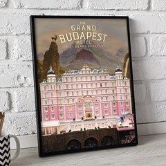 [바이프레임] 그랜드 부다페스트 호텔 영화 브로마이드 포스터 액자, 02_그랜드 부다페스트 호텔 2