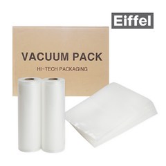 에펠 가정용 진공포장기 공용 비닐팩 박스판매, 05_에펠 8인치파우치 1박스(1200장)