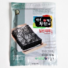 장흥무산김 재래김 전장 100매입, 235g, 1개