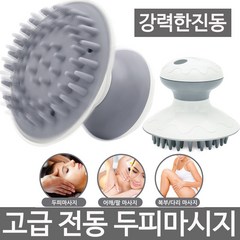 고급 전동 두피마사지기 SWH-91 탈모방지 브러쉬 전신, 혼합 색상, 1개