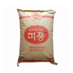 백설 미풍25kg 1개 CJ제일제당 RC 발효조미료, 25kg