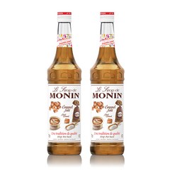 모닌 솔티드 카라멜 시럽 700ml 2개세트, 2개