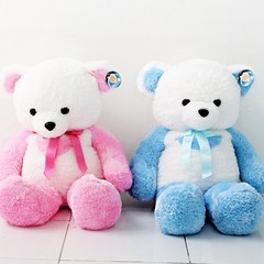 [돌앤돌스] 한울토이 반달곰인형_대형(80cm) 대형곰인형 큰곰인형 베어인형 인형선물, 핑크