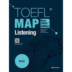 [다락원]TOEFL MAP Listening Basic : New TOEFL Edition, 다락원