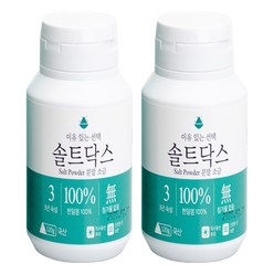 해피테라스 솔트닥스 양치소금, 120g, 2개