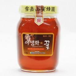설악산허니팜 야생화꿀, 1개, 1.2kg