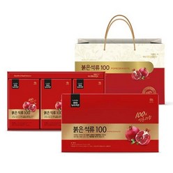 대상웰라이프 붉은석류 100 + 쇼핑백, 50mlx30포, 1개