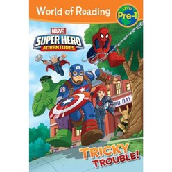 Super Hero Adventures: Tricky Trouble! Paperback, Marvel Comics