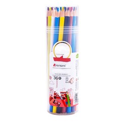 PENSING 원통형 지워지는 색연필, 36색, 1개