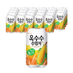 웅진 옥수수수염차, 340ml, 24개