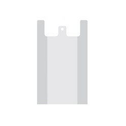 에코컴퍼니 손잡이 비닐 봉투 5호 흰색 42 x 50 cm, 10L, 180개