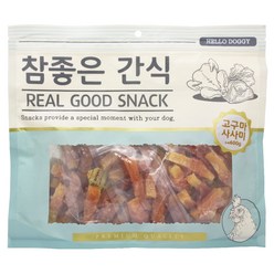 참좋은간식 헬로도기 강아지 간식 600g, 고구마사사미, 1개