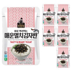 박향희 매운멸치김자반, 20g, 6개